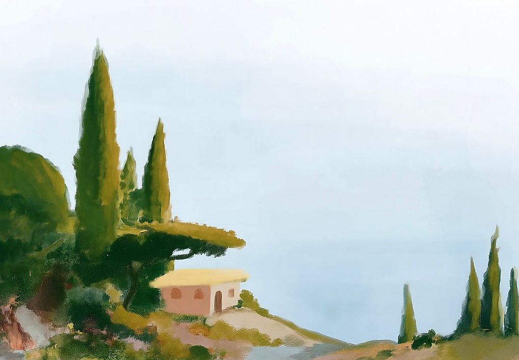 Sommerblumen Hochzeit Logo